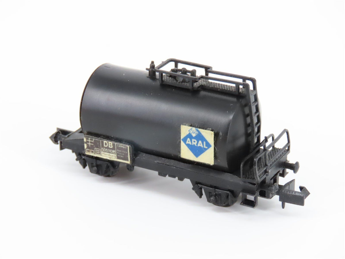 N Scale Arnold Rapido 507 DB Deutsche Bahn Aral Tank Car