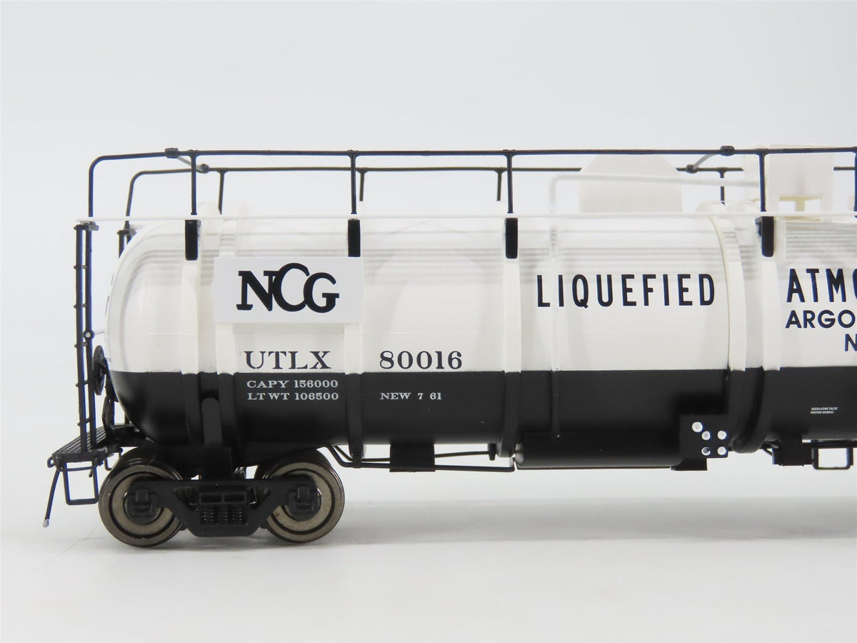 HO Scale Broadway Limited BLI 6106 UTLX NCG Liquefied Gas Cryogenic Tankcar 2-Pk