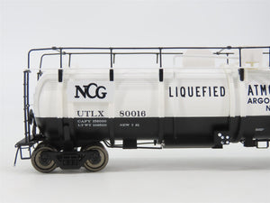 HO Scale Broadway Limited BLI 6106 UTLX NCG Liquefied Gas Cryogenic Tankcar 2-Pk