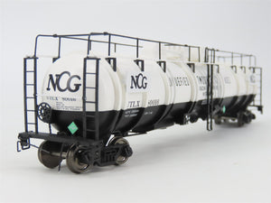 HO Scale Broadway Limited BLI 6106 UTLX NCG Liquefied Gas Cryogenic Tankcar 2-Pk