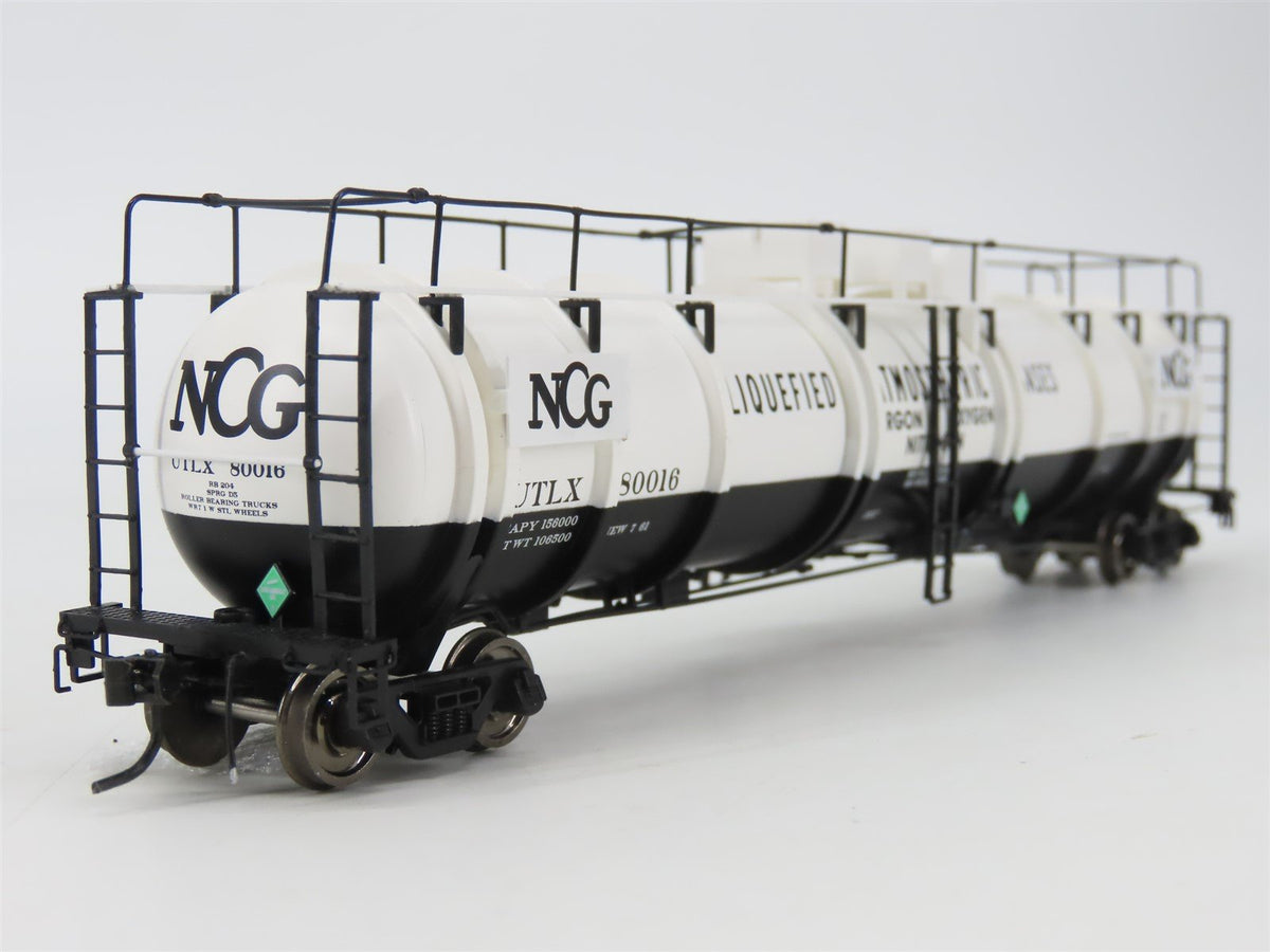 HO Scale Broadway Limited BLI 6106 UTLX NCG Liquefied Gas Cryogenic Tankcar 2-Pk