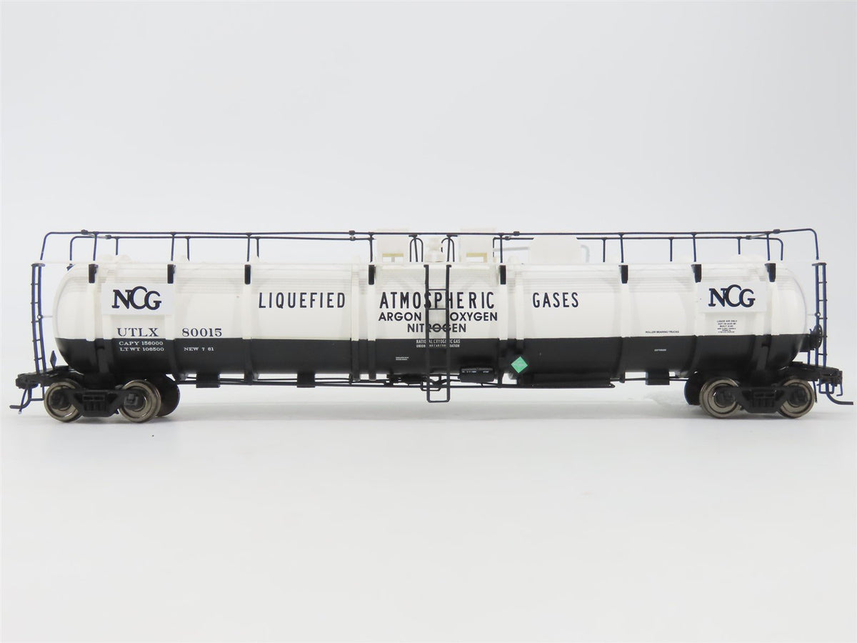 HO Scale Broadway Limited BLI 6106 UTLX NCG Liquefied Gas Cryogenic Tankcar 2-Pk