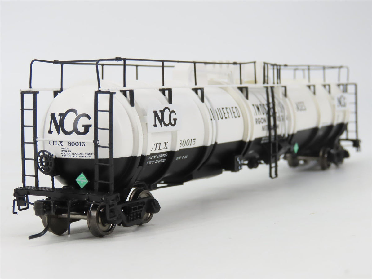 HO Scale Broadway Limited BLI 6106 UTLX NCG Liquefied Gas Cryogenic Tankcar 2-Pk