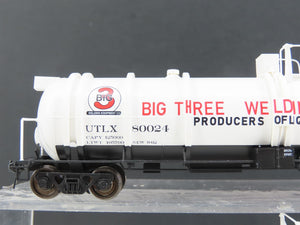HO Broadway Limited BLI 6102 UTLX Big Three Industry Cryogenic Tankcar 2-Pack
