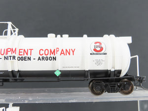 HO Broadway Limited BLI 6102 UTLX Big Three Industry Cryogenic Tankcar 2-Pack