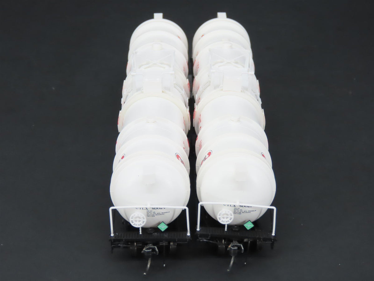 HO Broadway Limited BLI 6102 UTLX Big Three Industry Cryogenic Tankcar 2-Pack