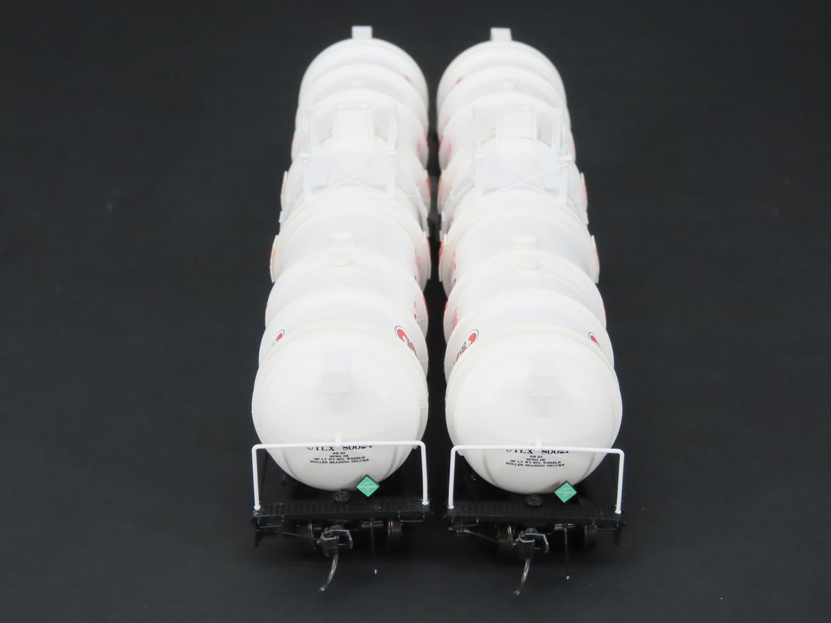HO Broadway Limited BLI 6102 UTLX Big Three Industry Cryogenic Tankcar 2-Pack