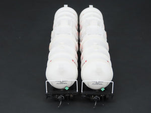 HO Broadway Limited BLI 6102 UTLX Big Three Industry Cryogenic Tankcar 2-Pack
