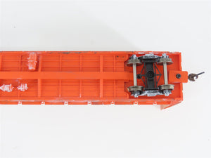HO Scale Athearn ATH90545 ICG Railway 60' Bulkhead Flatcar #976996 WEATHERED