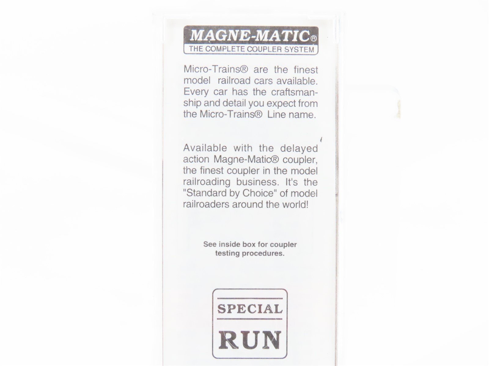 N Micro-Trains MTL Special Run LMO Magic Rails 1998 N Scale East Boxcar #1998