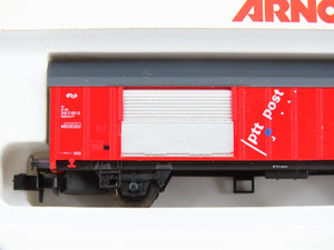 N Scale Arnold 4214 PTT Post Box Car