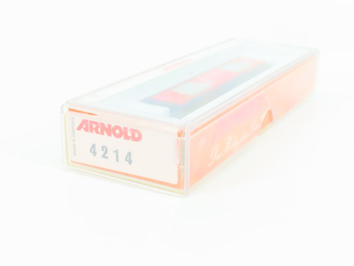 N Scale Arnold 4214 PTT Post Box Car