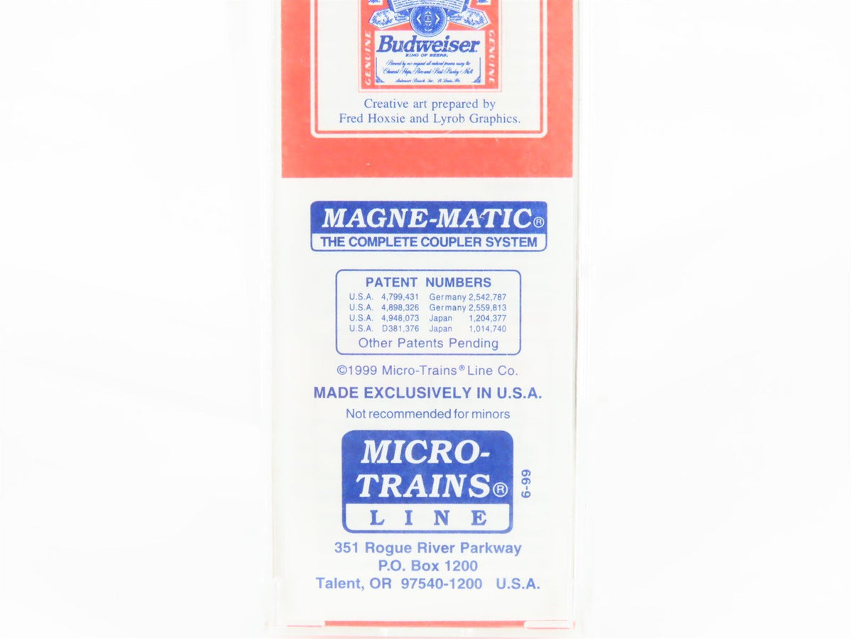 N Micro-Trains MTL Special Run NSC BBTX Budweiser &quot;Surprise&quot; Car Reefer 629992