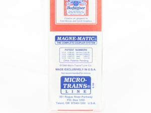 N Micro-Trains MTL Special Run NSC BBTX Budweiser 
