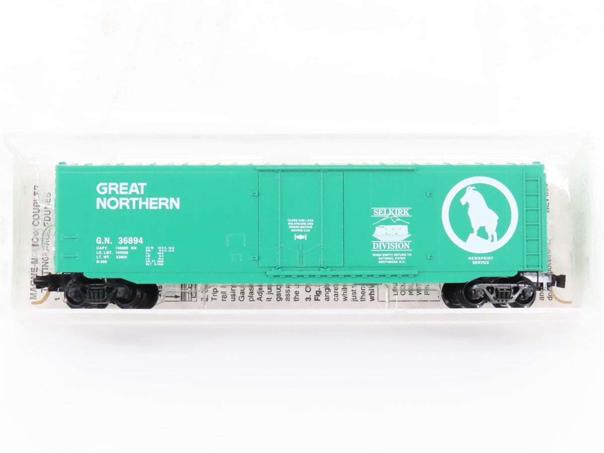 N Scale Micro-Trains MTL Special Run BMRE GN &quot;Selkirk Division&quot; Boxcar #36894