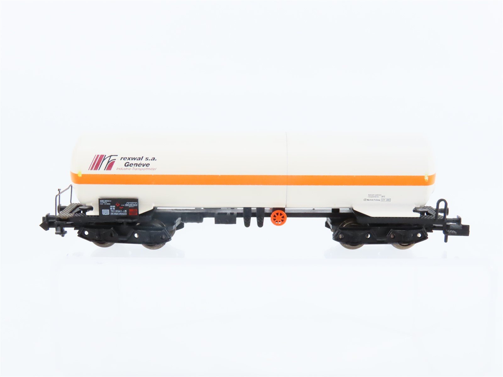 N Scale Arnold DB Deutsche Bahn rexwal s.a. Geneve Tank Car