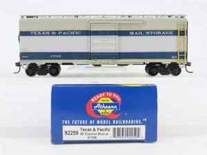 HO Scale Athearn 92259 T&P Texas & Pacific 40' Express Boxcar #1705