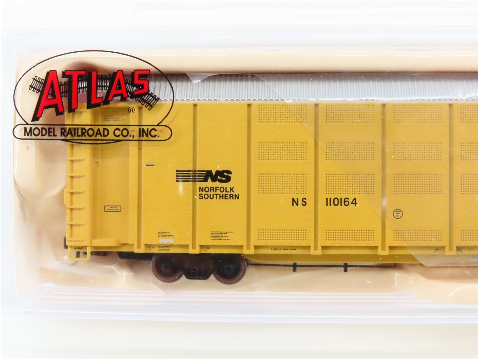N Scale Atlas 40903 NS Norfolk Southern Articulated Auto Carrier #110164