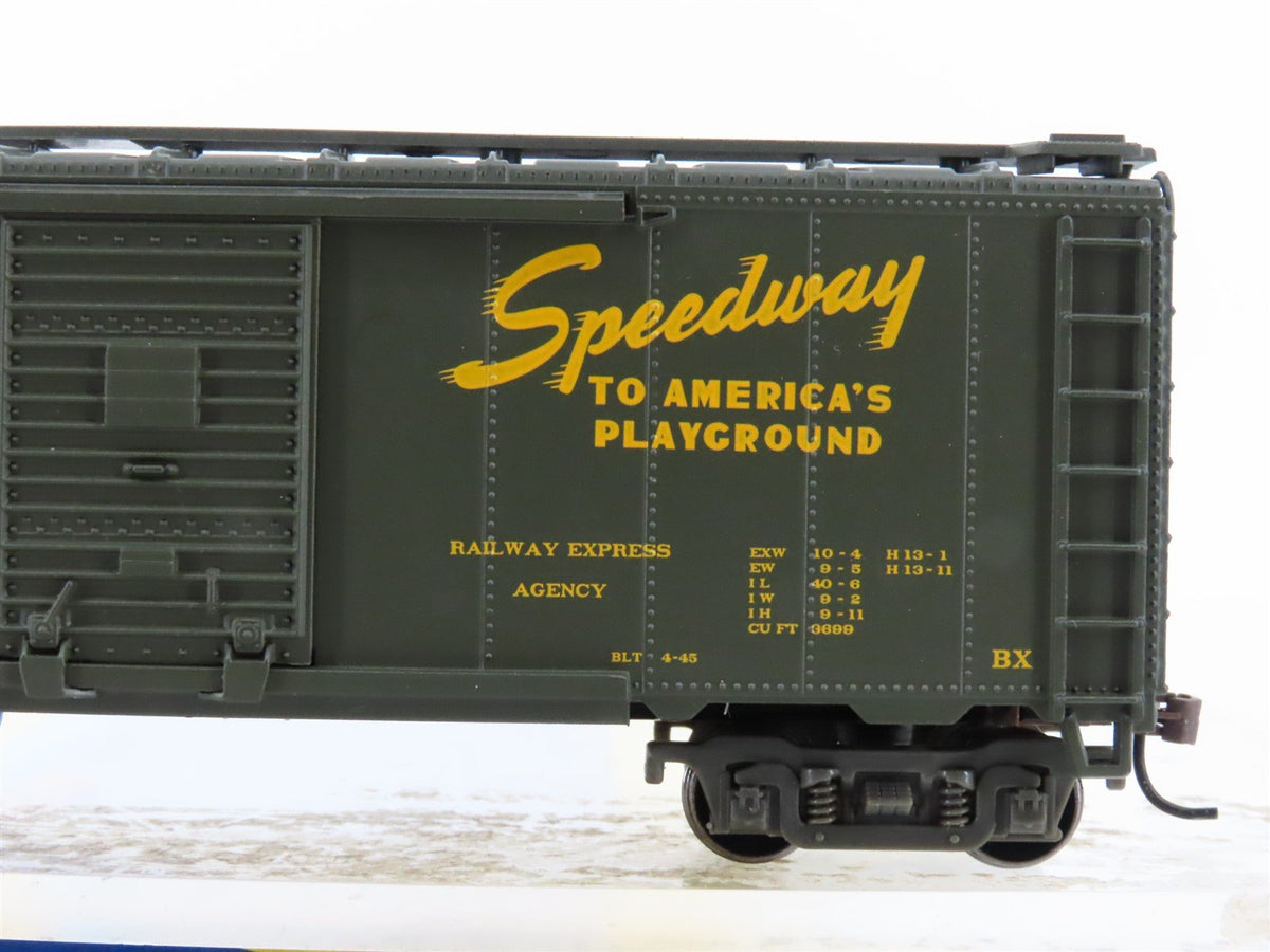 HO Scale Athearn 92253 FEC Florida East Coast 40&#39; Express Boxcar #610