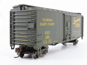 HO Scale Athearn 92253 FEC Florida East Coast 40' Express Boxcar #610