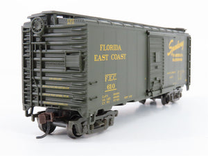 HO Scale Athearn 92253 FEC Florida East Coast 40' Express Boxcar #610