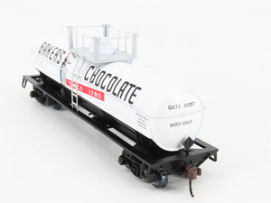 HO Scale Athearn 7276 GATX Bakers Chocolate Single Dome Chemical Tankcar #31057