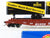 HO Scale Athearn 92382 CIL Monon 50' Flatcar #7615 w/2 25' Monon Trailers