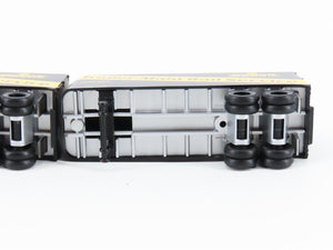 HO Scale Athearn 92382 CIL Monon 50' Flatcar #7615 w/2 25' Monon Trailers