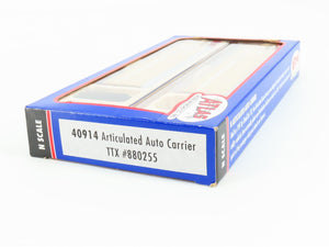 N Scale Atlas 40914 BTTX TTX Articulated Auto Carrier #880255
