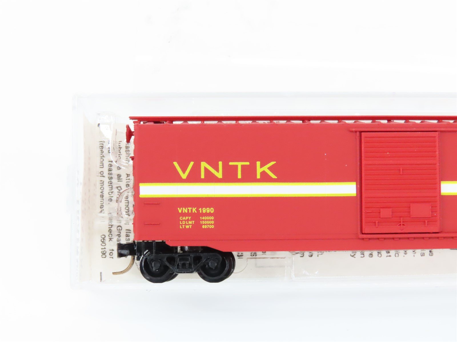 N Scale Micro-Trains MTL Special Run VNTK Valley N-Trak Single Door Boxcar 1990