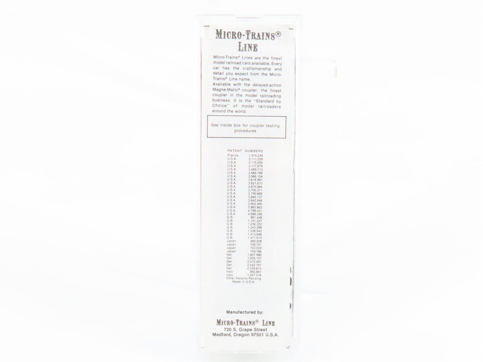 N Scale Micro-Trains MTL Special Run VNTK Valley N-Trak Single Door Boxcar 1990