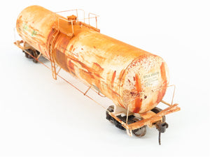 HO Scale Walthers Proto 920-100229 UTLX Terra 23k Gal Tankcar #300136 WEATHERED