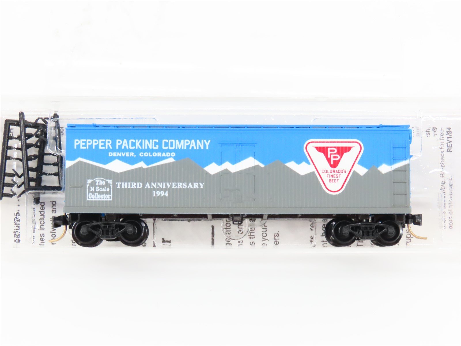 N Micro-Trains MTL NSC Special Run Pepper Packing 3rd Anniversary Reefer #1994