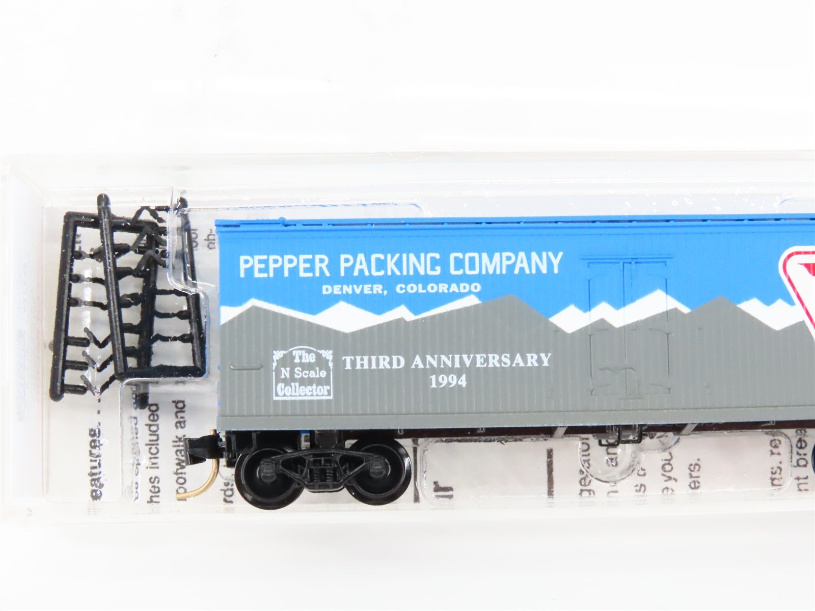 N Micro-Trains MTL NSC Special Run Pepper Packing 3rd Anniversary Reefer #1994