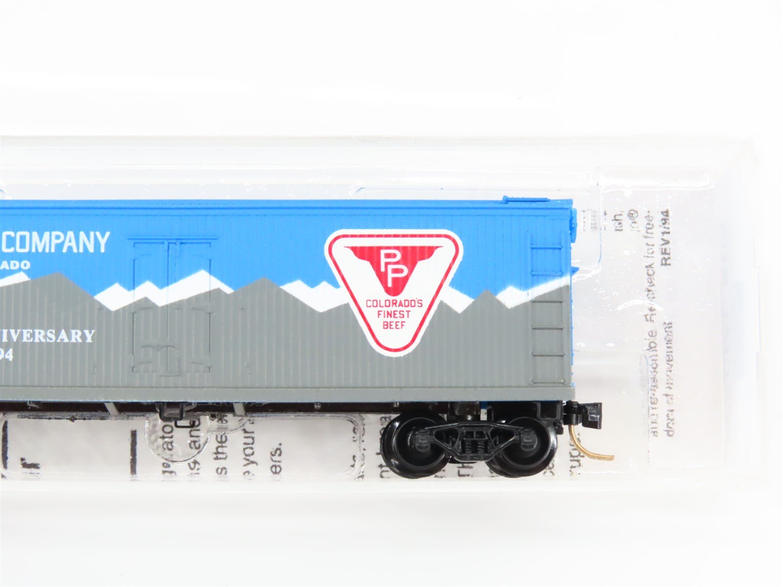 N Micro-Trains MTL NSC Special Run Pepper Packing 3rd Anniversary Reefer #1994
