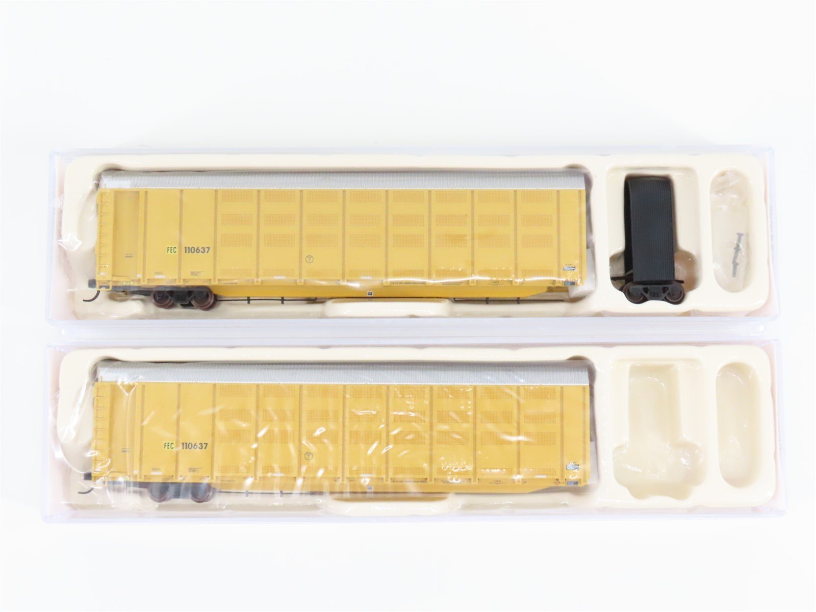 N Scale Atlas 50000008 FEC Florida East Coast Articulated Auto Carrier #110637