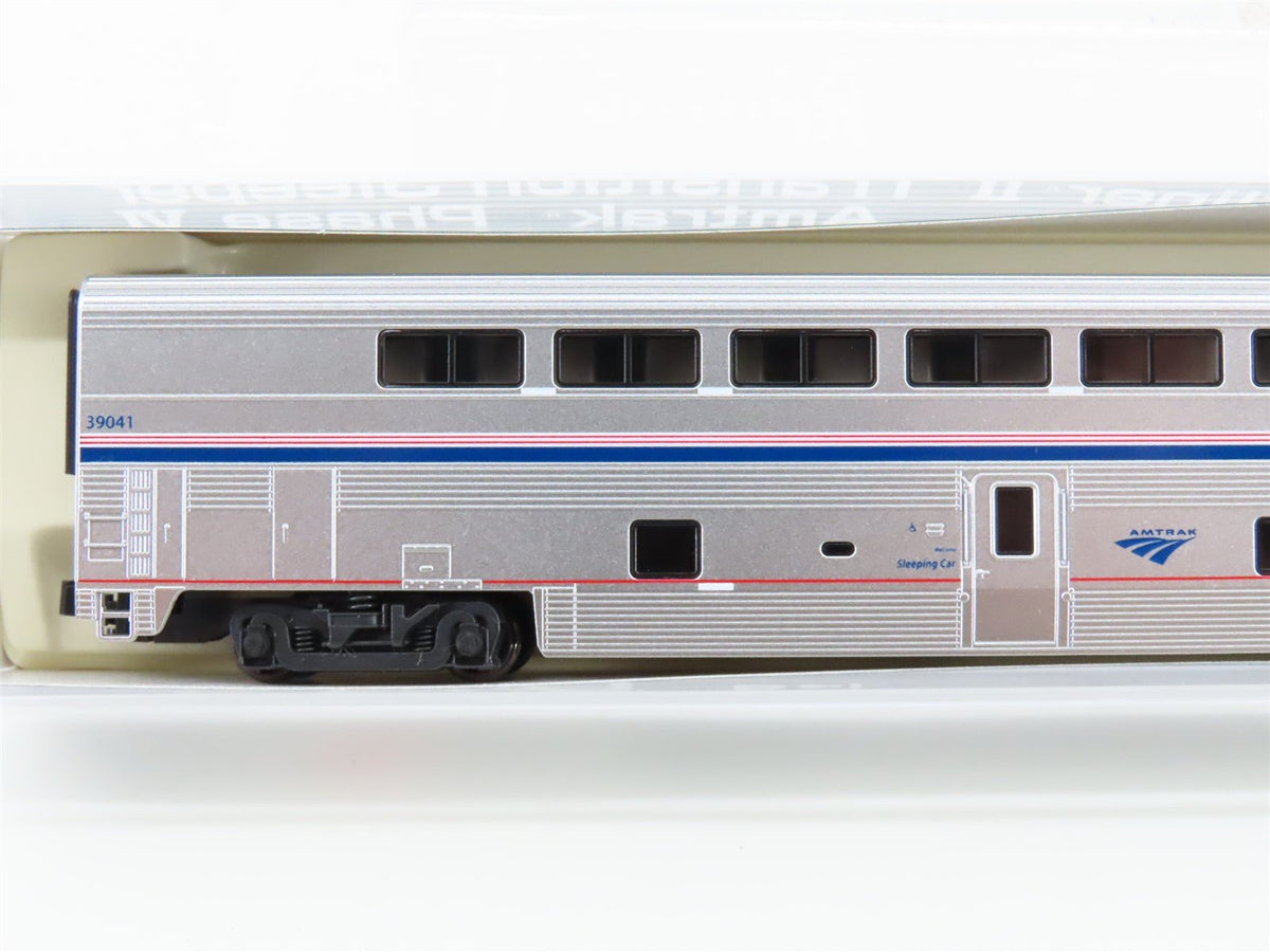 N KATO 156-0957 AMTK Amtrak Superliner II Transition Sleeper Passenger #39041