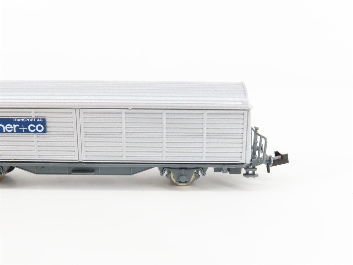 N Scale Roco 24015 SBB-CFF Swiss Federal Railways Delacher + Co Box Car 2-Pack