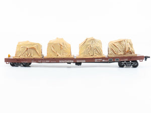 HO Scale Roundhouse MDC SOU Southern Railroad Flat Car #152095 w/ Custom Load