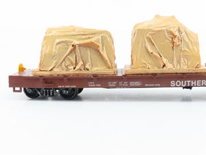 HO Scale Roundhouse MDC SOU Southern Railroad Flat Car #152095 w/ Custom Load