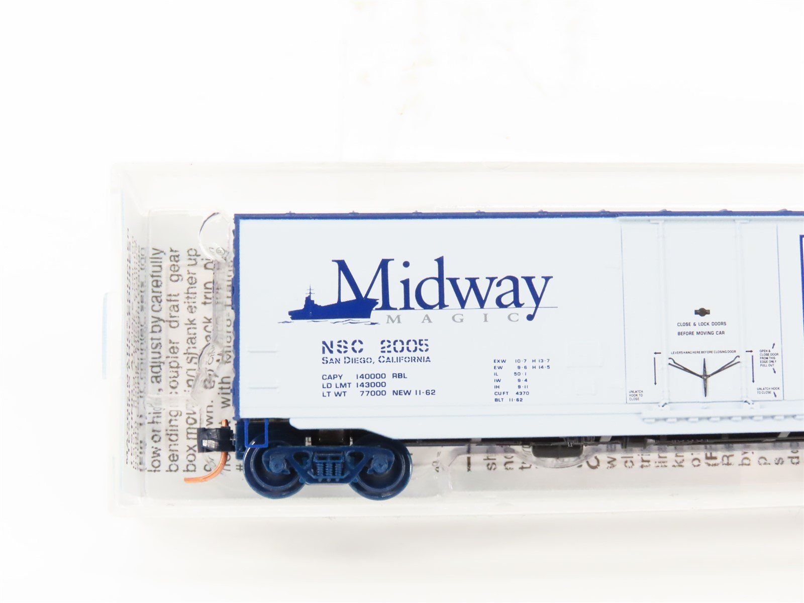 N Scale Micro-Trains MTL Special Run NSC 05-111 USS 