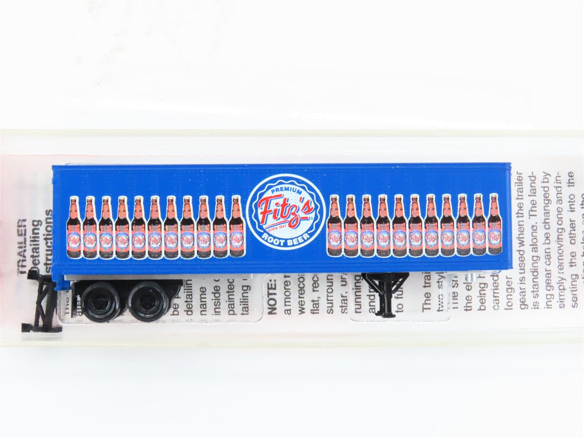 N Scale Micro-Trains MTL NSC 6-99 Special Run Fitz&#39;s Root Beer 40&#39; Trailer