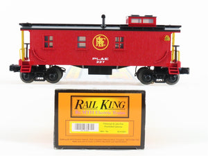 O Gauge 3-Rail MTH 30-4106C PLE Pittsburgh & Lake Erie Woodsided Caboose #271