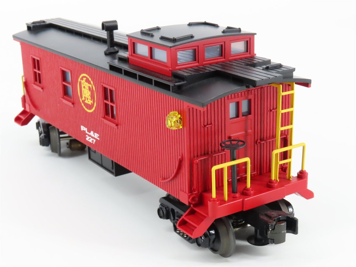 O Gauge 3-Rail MTH 30-4106C PLE Pittsburgh &amp; Lake Erie Woodsided Caboose #271