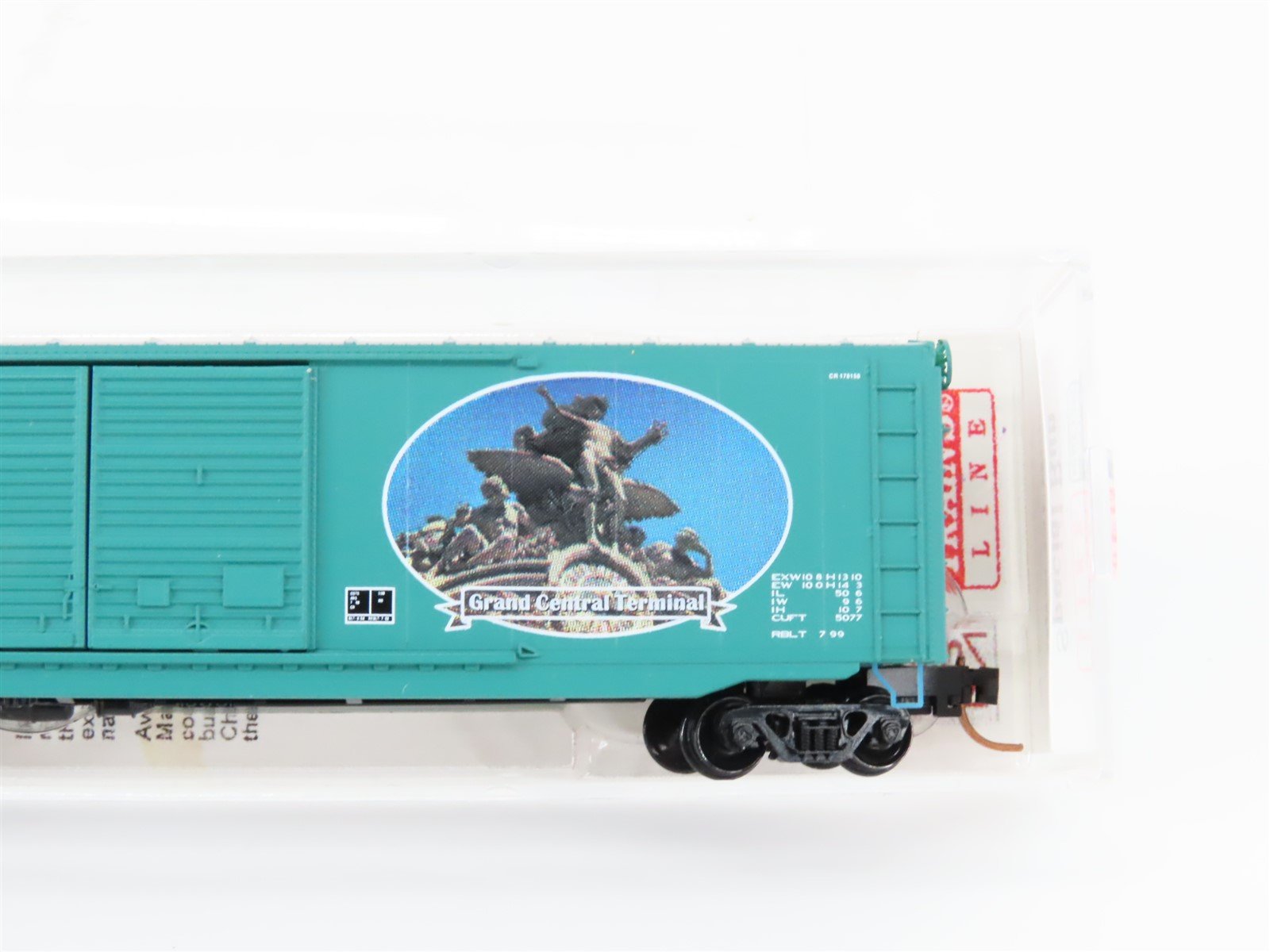 N Micro-Trains MTL ESM Special Run 9801 NYC Tomorrow's Children Boxcar 47095