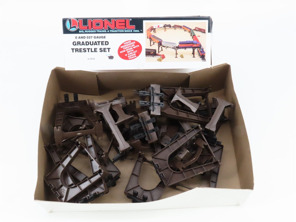 O Scale Lionel 6-12754 Graduated Trestle Set For O &amp; O27 Track