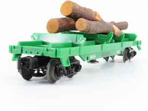 O Gauge 3-Rail Lionel 6-16656 BN Operating Log Dump Car #16656 w/Logs