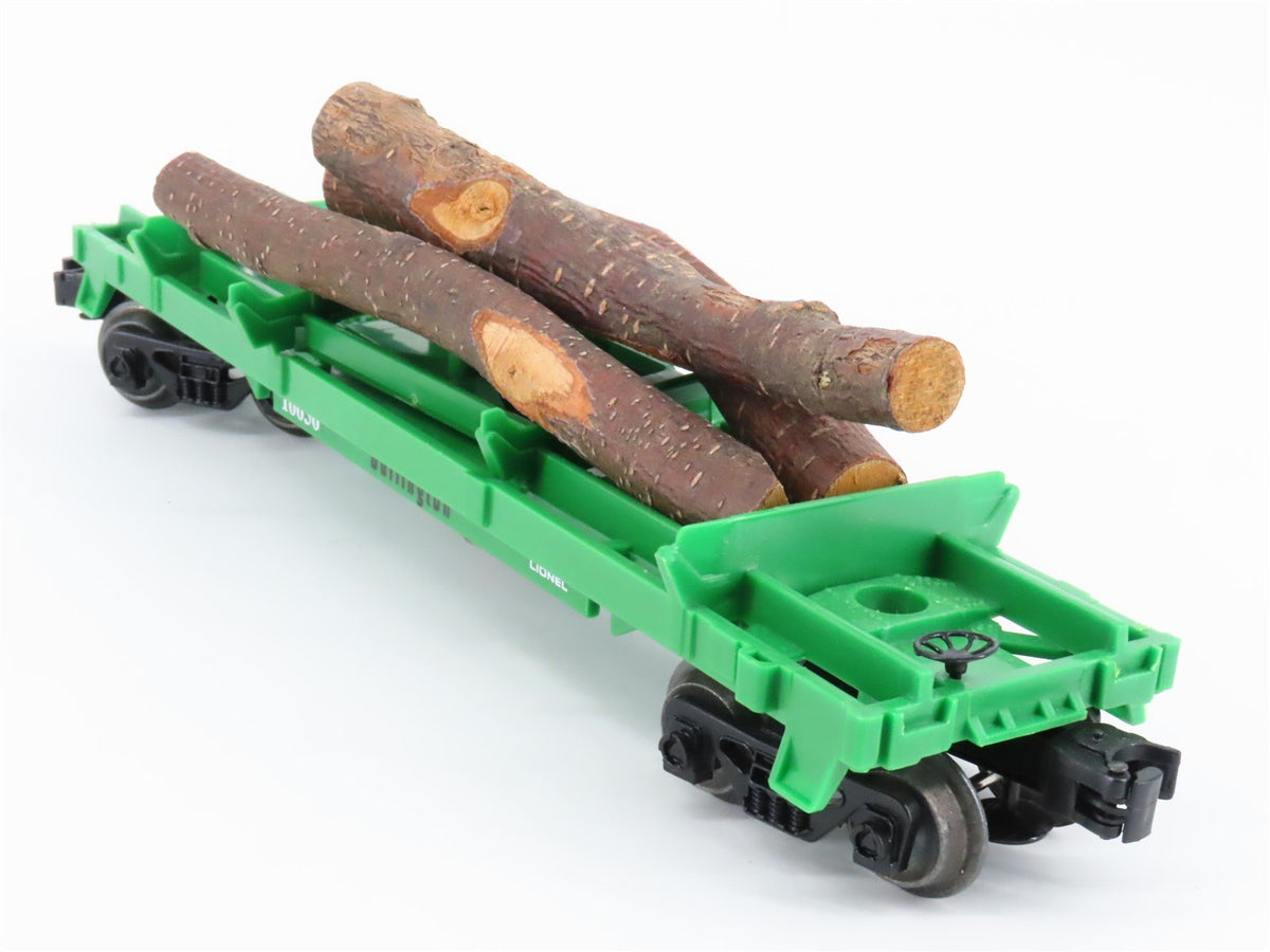 O Gauge 3-Rail Lionel 6-16656 BN Operating Log Dump Car #16656 w/Logs