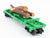 O Gauge 3-Rail Lionel 6-16656 BN Operating Log Dump Car #16656 w/Logs