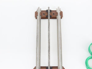 Set of 2 O Gauge Track Lionel 6-5149 Remote Control Operating Track Pieces